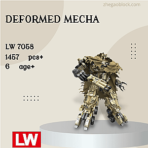 LW Block 7058 Deformed Mecha Creator Expert