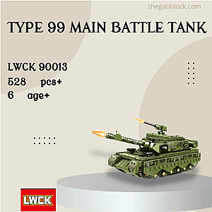 LWCK Block 90013 TYPE 99 Main Battle Tank Military