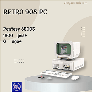 Pantasy Block 85005 Retro 90s PC Creator Expert