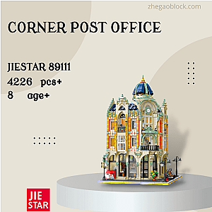 JIESTAR Block 89111 Corner Post Office Modular Building