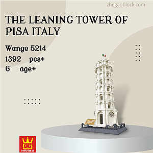WANGE Block 5214 The Leaning Tower of Pisa Italy Modular Building
