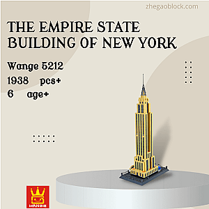 WANGE Block 5212 The Empire State Building of New York Modular Building