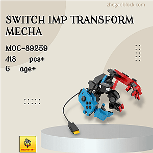 MOC Factory Block 89259 Switch Imp Transform Mecha Creator Expert