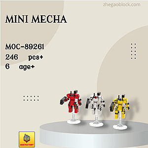 MOC Factory Block 89261 Mini Mecha Creator Expert