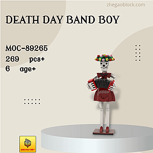 MOC Factory Block 89265 Death Day Band Boy Creator Expert