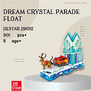 JIESTAR Block JJ9012 Dream Crystal Parade Float Creator Expert