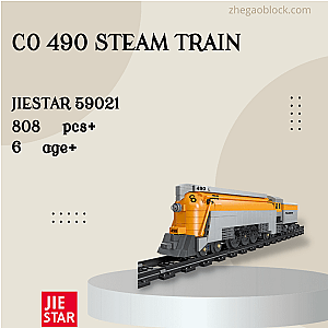 JIESTAR Block 59021 CO 490 Steam Train Technician