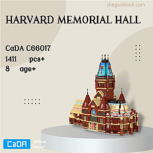 CaDa Block C66017 Harvard Memorial Hall Minecraft