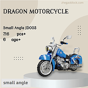 Small Angle Block JD003 Dragon Motorcycle Creator Expert