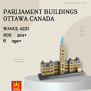 WANGE Block 4221 Parliament Buildings Ottawa Canada Modular Building