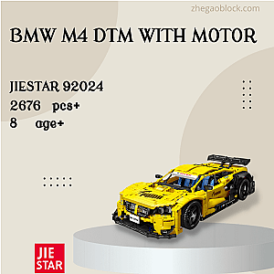 JIESTAR Block 92024 BMW M4 DTM With Motor Technician