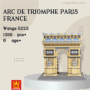 WANGE Block 5223 Arc de Triomphe Paris France Modular Building