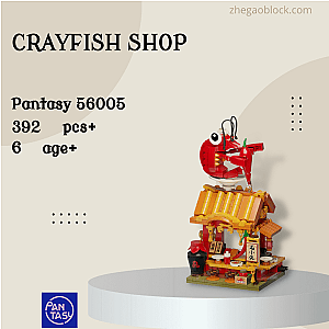 Pantasy Block 56005 Crayfish Shop Creator Expert