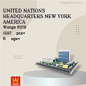 WANGE Block 6219 United Nations Headquarters New York America Modular Building