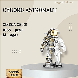 GISEGA Block G8901 Cyborg Astronaut Creator Expert