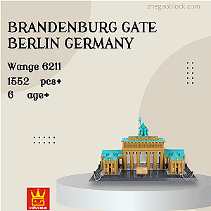 WANGE Block 6211 Brandenburg Gate Berlin Germany Modular Building