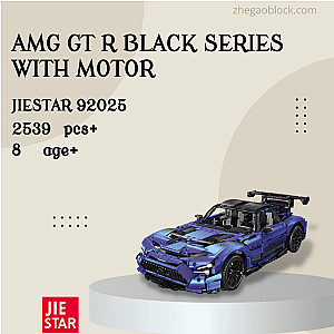 JIESTAR Block 92025 AMG GT R Black Series With Motor Technician