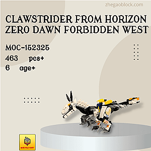MOC Factory Block 152325 Clawstrider from Horizon Zero Dawn Forbidden West Movies and Games