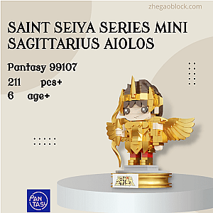 Pantasy Block 99107 Saint Seiya Series Mini Sagittarius Aiolos Creator Expert
