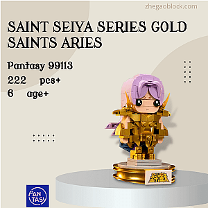 Pantasy Block 99113 Saint Seiya Series Gold Saints Aries Creator Expert