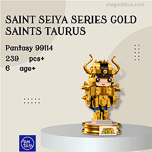 Pantasy Block 99114 Saint Seiya Series Gold Saints Taurus Creator Expert