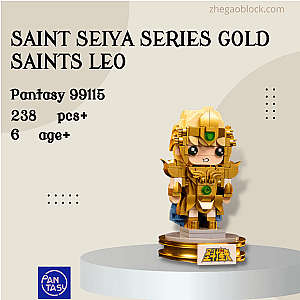 Pantasy Block 99115 Saint Seiya Series Gold Saints Leo City