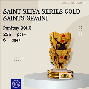 Pantasy Block 99116 Saint Seiya Series Gold Saints Gemini Creator Expert