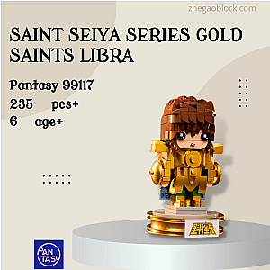Pantasy Block 99117 Saint Seiya Series Gold Saints Libra Creator Expert