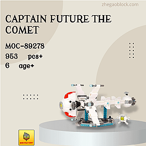 MOC Factory Block 89278 Captain Future The Comet Movies and Games