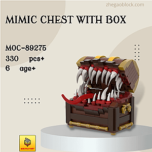 MOC Factory Block 89275 Mimic Chest with box Movies and Games