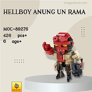 MOC Factory Block 89276 Hellboy Anung Un Rama Movies and Games