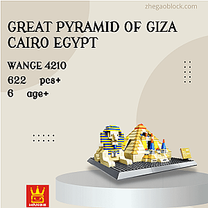 WANGE Block 4210 Great Pyramid of Giza Cairo Egypt Modular Building