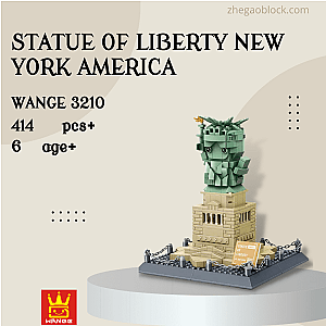 WANGE Block 3210 Statue of Liberty New York America Modular Building