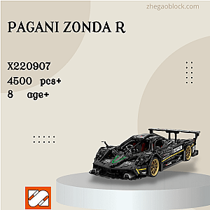 X Brand Block 220907 Pagani Zonda R Technician