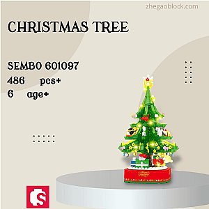 SEMBO Block 601097 Christmas Tree Creator Expert