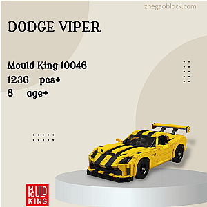 MOULD KING Block 10046 Dodge Viper Technician