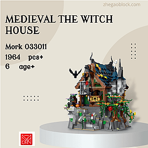 MORK Block 033011 Medieval The Witch House Creator Expert