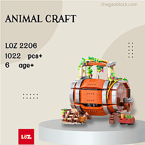 LOZ Block 2206 Animal Craft Creator Expert