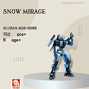 Sluban Block M38-B1185 Snow Mirage Creator Expert