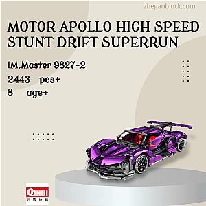 IM.Master Block 9827-2 Motor Apollo High Speed Stunt Drift Superrun Technician