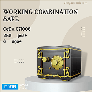 CaDa Block C71006 Working Combination Safe Creator Expert