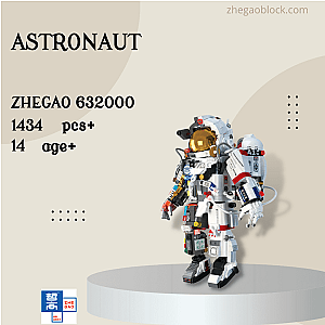 ZHEGAO Block 632000 Astronaut Creator Expert