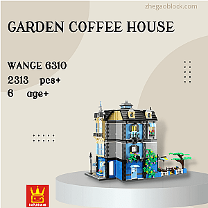 WANGE Block 6310 Garden Coffee House Modular Building