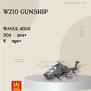 WANGE Block 4002 WZ10 Gunship Military