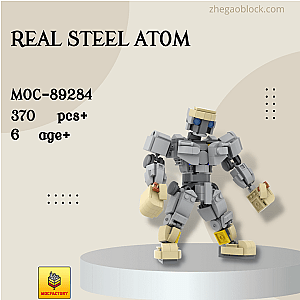 MOC Factory Block 89284 Real Steel Atom Movies and Games