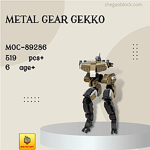 MOC Factory Block 89286 Metal Gear Gekko Creator Expert