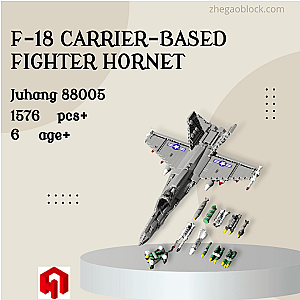 Juhang Block 88005 F-18 Carrier-based Fighter Hornet Military