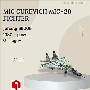 Juhang Block 88008 Mig Gurevich MIG-29 Fighter Military