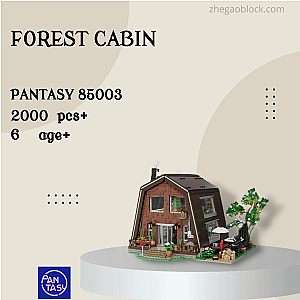 Pantasy Block 85003 Forest Cabin Creator Expert
