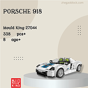 MOULD KING Block 27044 Porsche 918 Technician
